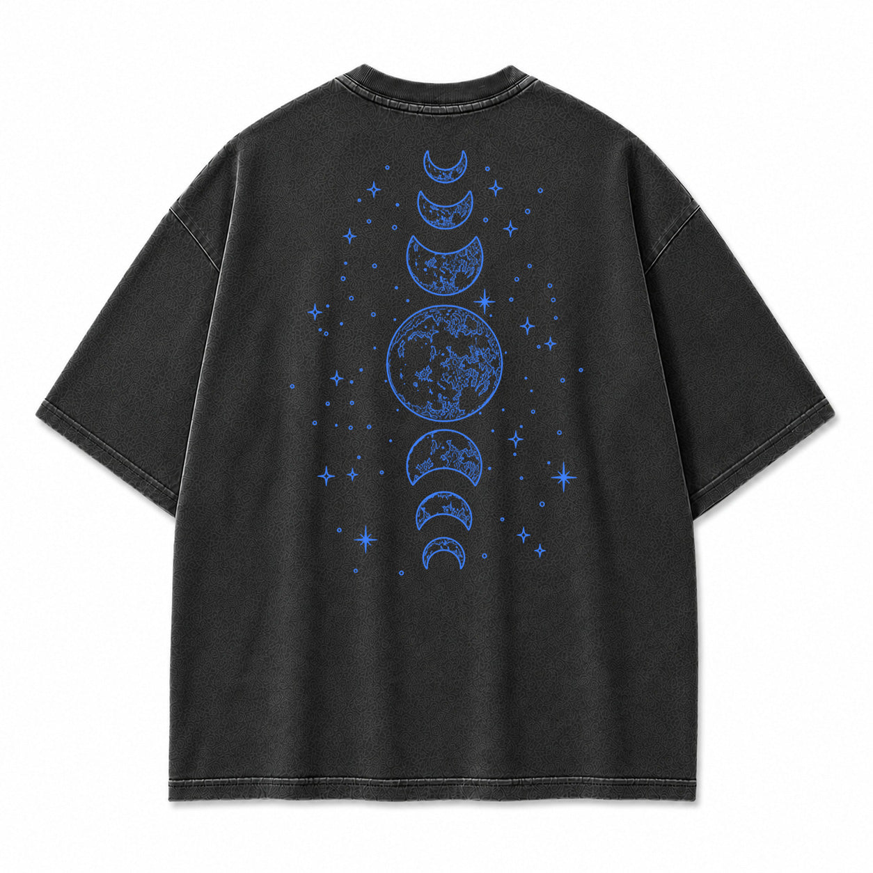 Moon Phase Alignment Celestial Graphic T-Shirt