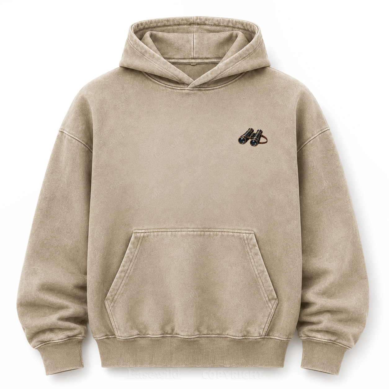 Peace Lives Here Lake Escape Washed Graphic Hoodie