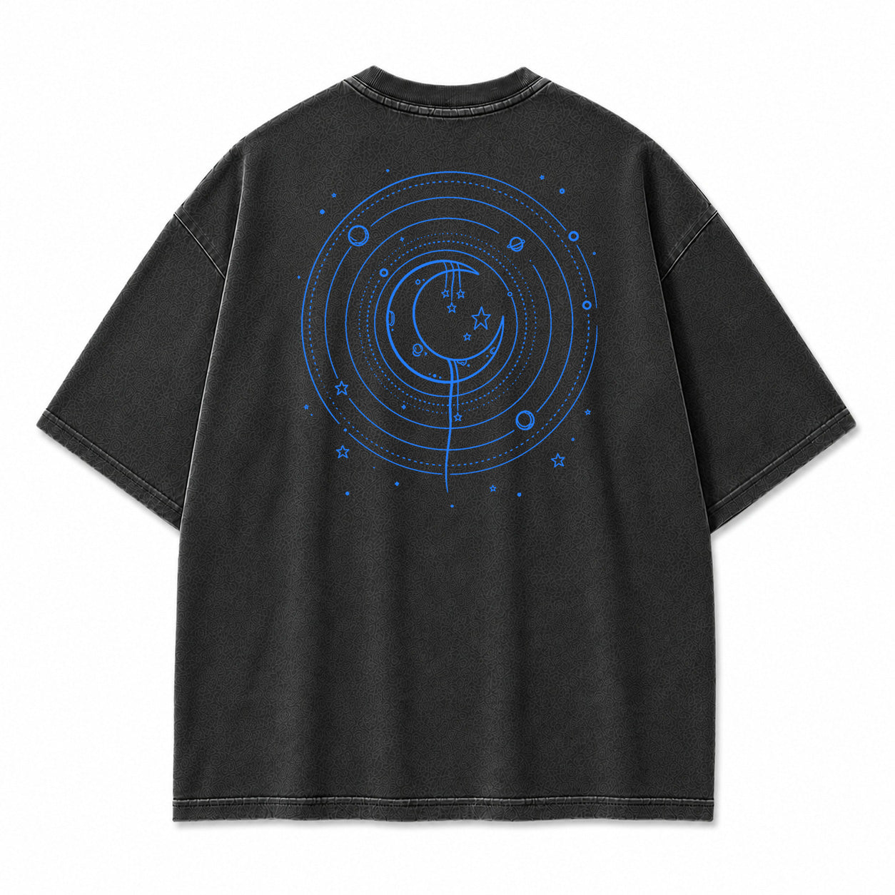 Celestial Moon Orbit Graphic T-Shirt