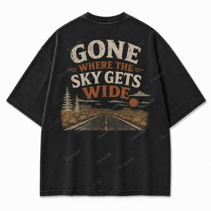 Gone Where the Sky Gets Wide Tee