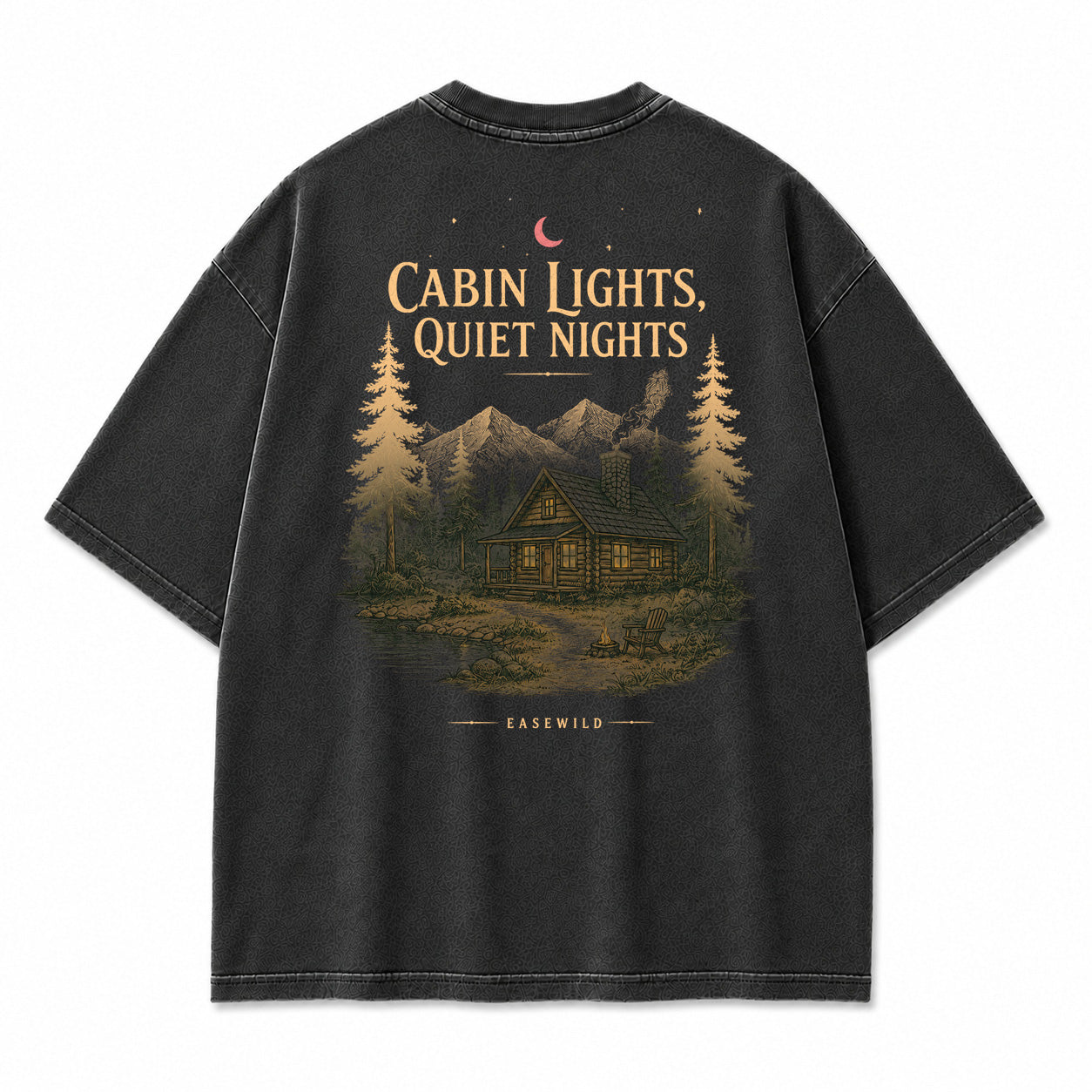 Cabin Lights Graphic T-Shirt