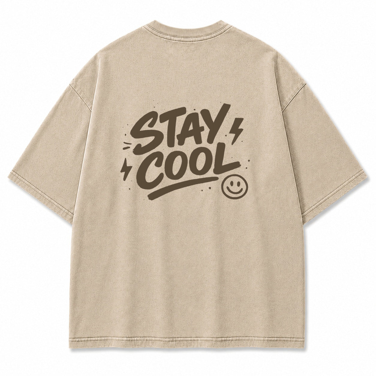 Stay Cool Smiley Graphic T-Shirt