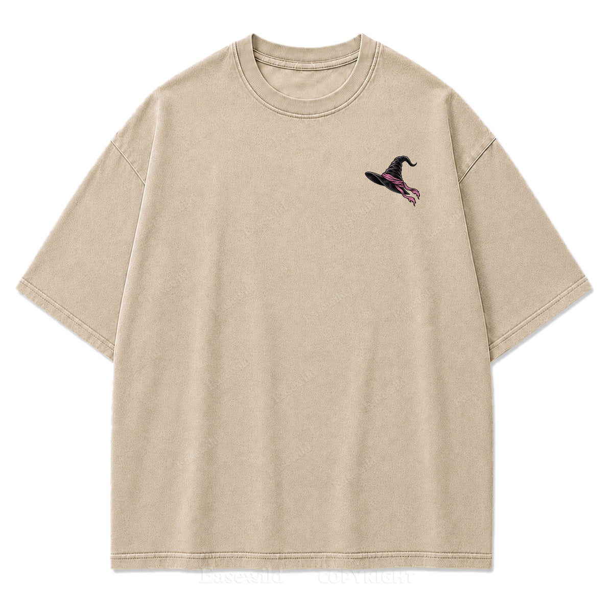Be Yourself Wild Boho Witch Washed Graphic Tee