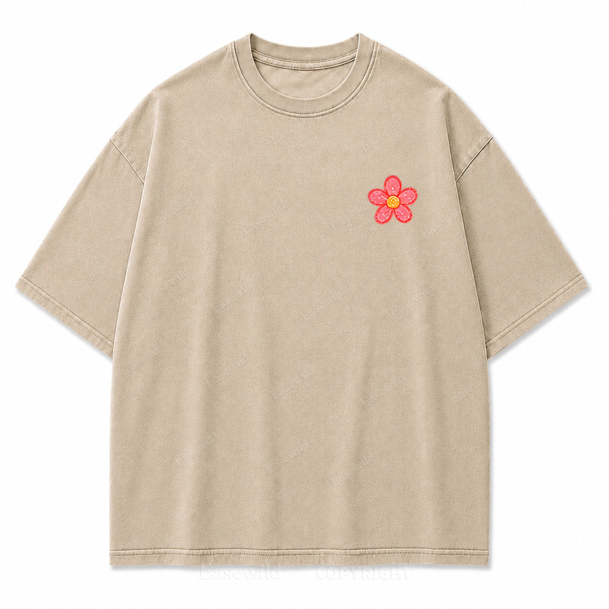 Grow Wild Wildflower Botanical Washed Graphic Tee