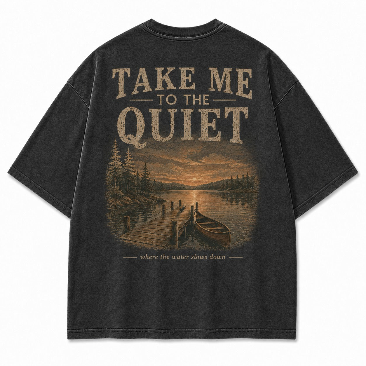 Take Me to the Quiet Washed T-Shirt