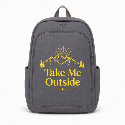 Take Me Outside Graphic Backpack