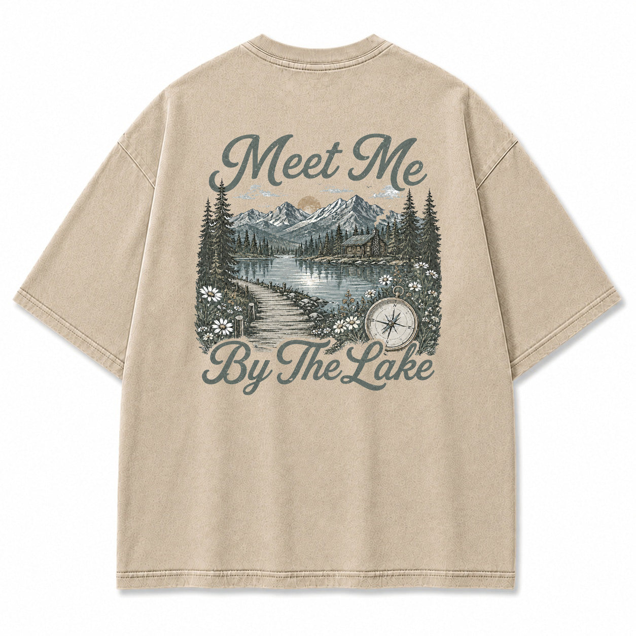 Meet Me By The Lake Graphic T-Shirt