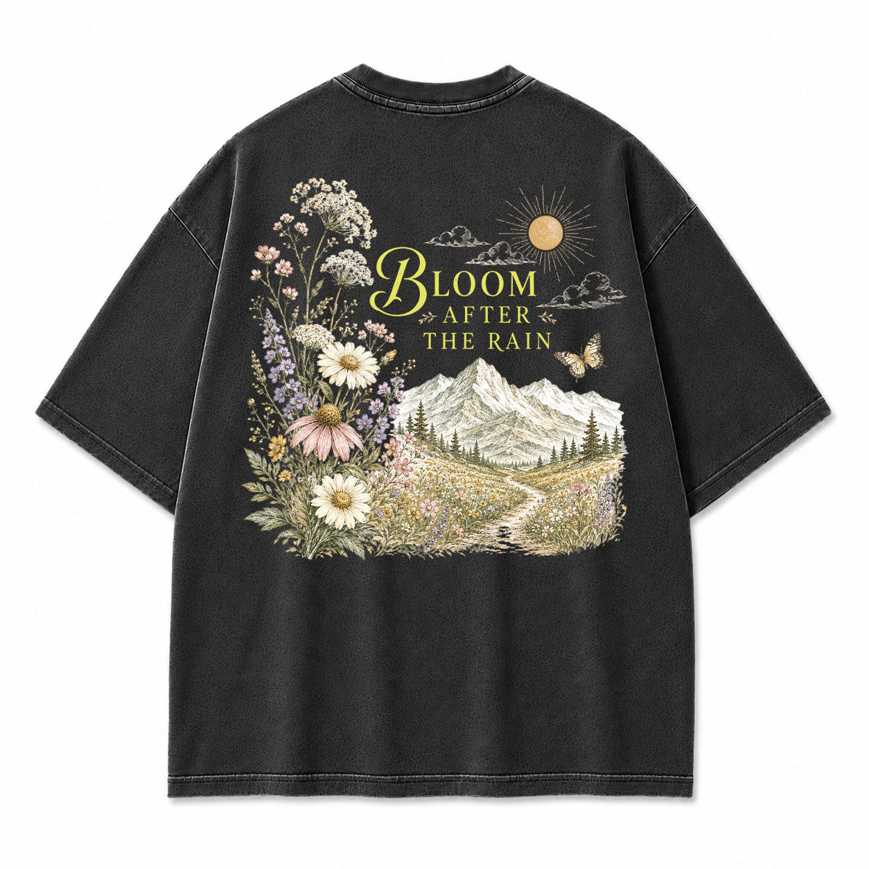 Bloom After The Rain Graphic T-Shirt