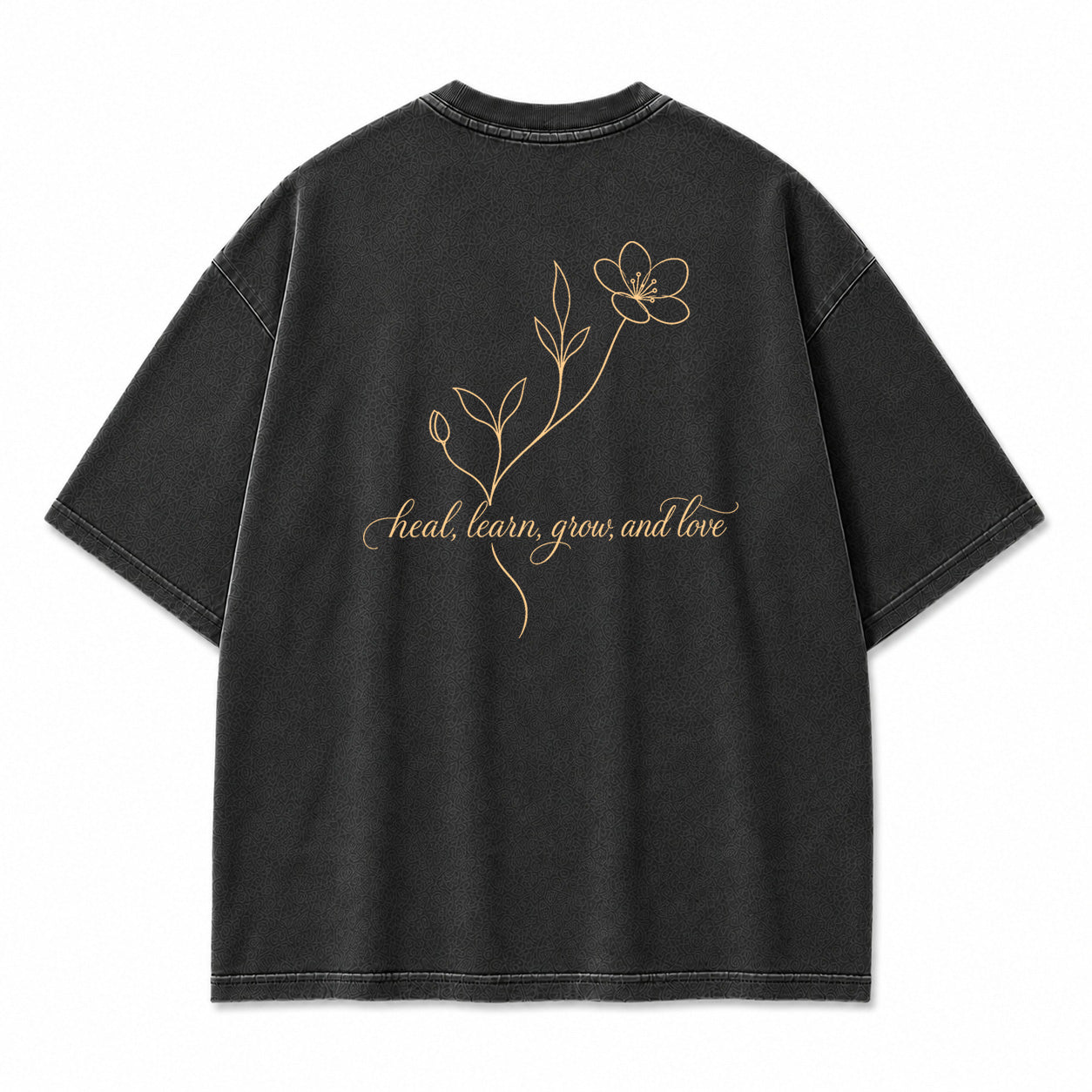 Heal Learn Grow and Love Graphic T-Shirt