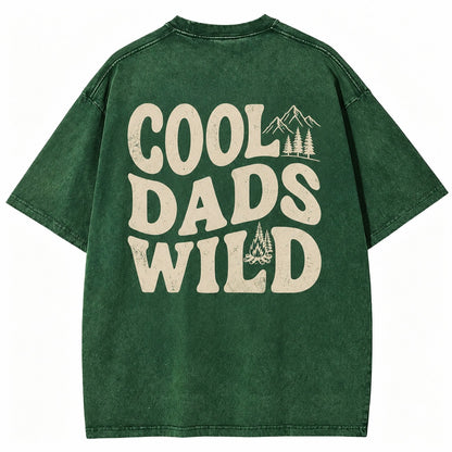 Cool Dads Wild Outdoor Washed T-Shirt