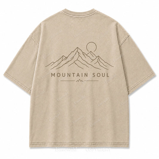 Mountain Soul Minimal Graphic T-Shirt