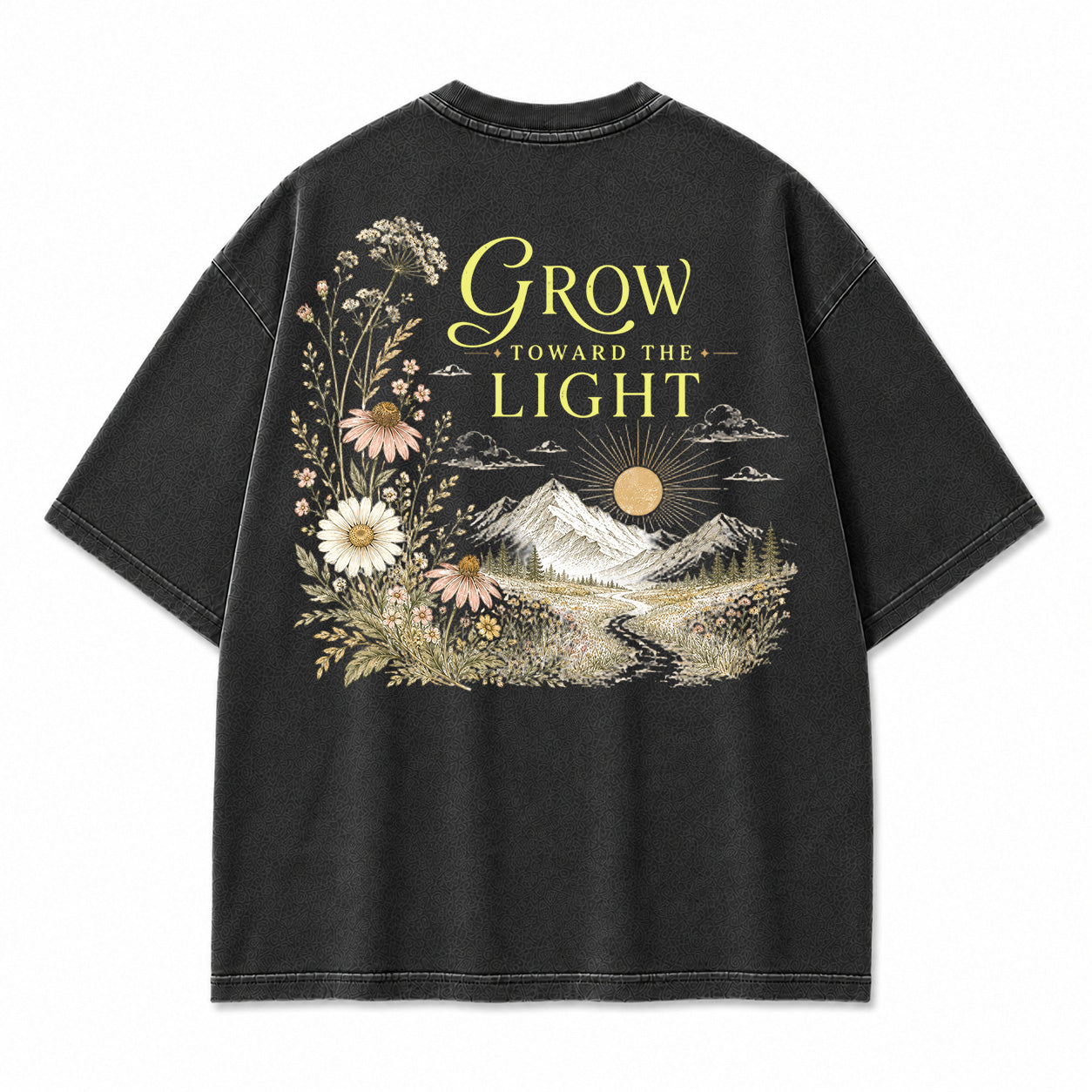 Bloom Toward The Light Graphic T-Shirt