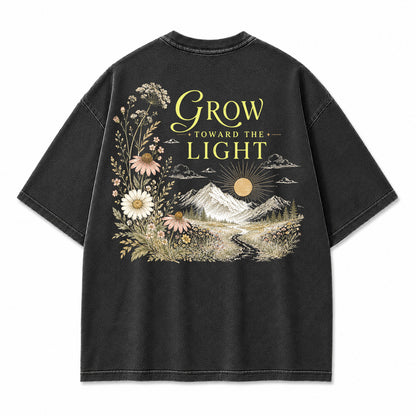 Bloom Toward The Light Graphic T-Shirt