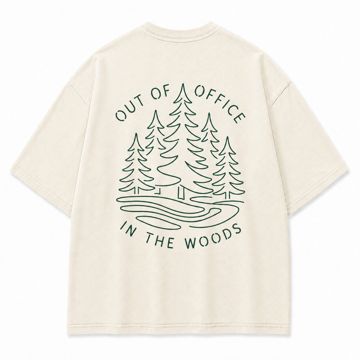 Out of Office In The Woods Graphic T-Shirt