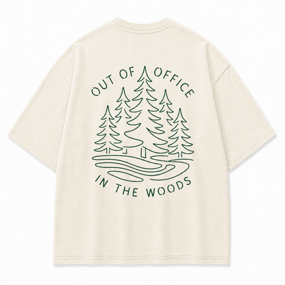 Out of Office In The Woods Graphic T-Shirt