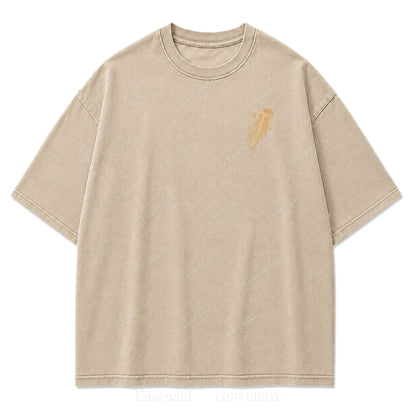 Vintage Celestial Jellyfish Space Print Tee