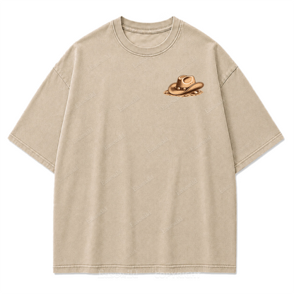 Live a Life You Will Remember Washed Print Tee