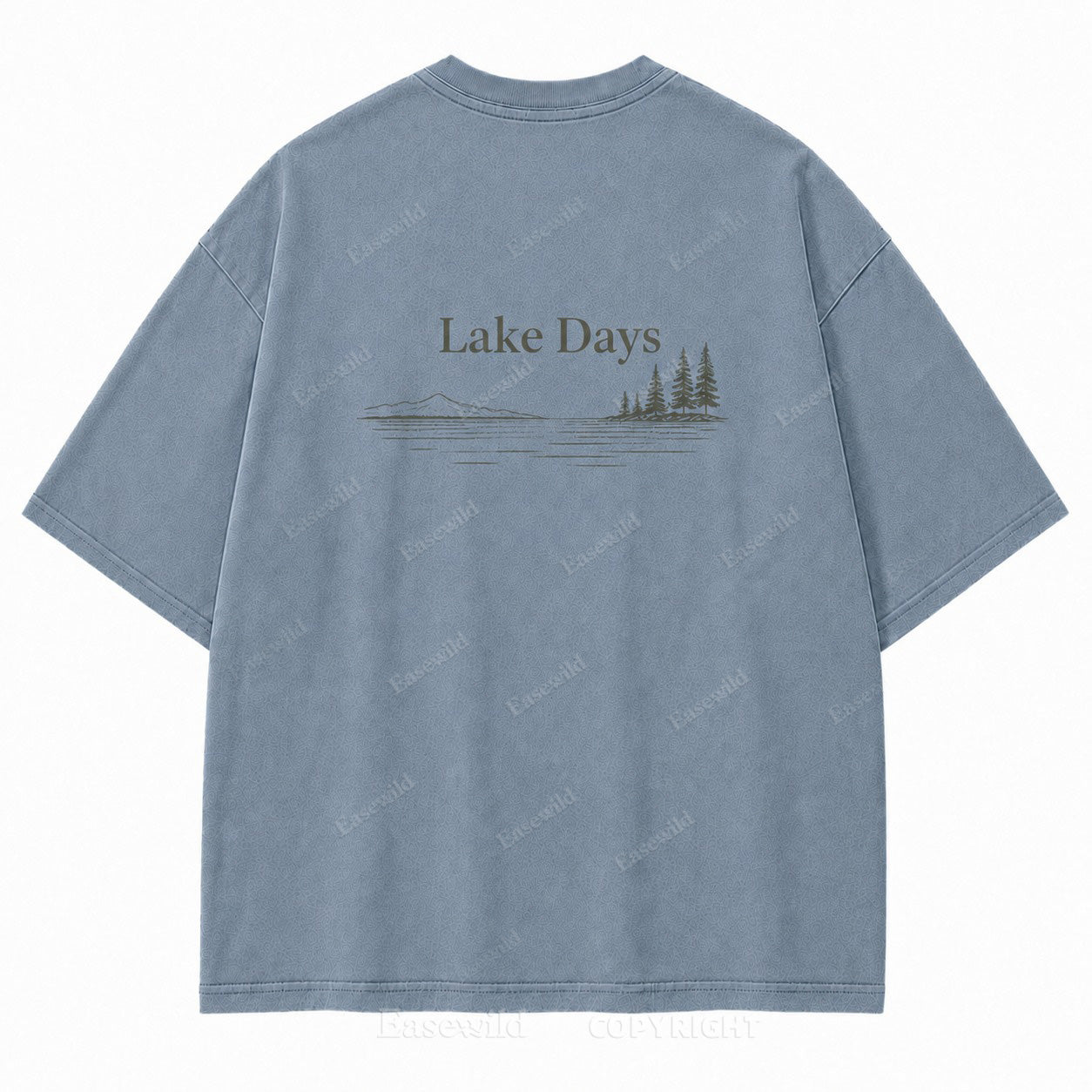 Where Quiet Lake Days Feel Simple and Free Tee