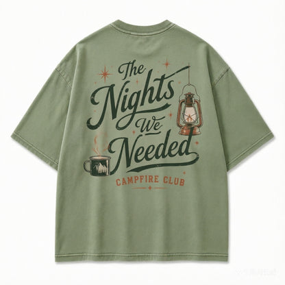 Needed Nights Campfire Club Graphic Tee