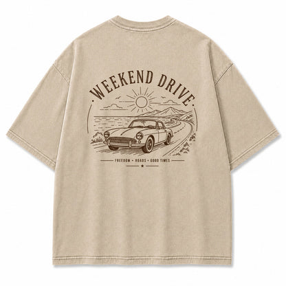Weekend Drive Graphic T-Shirt