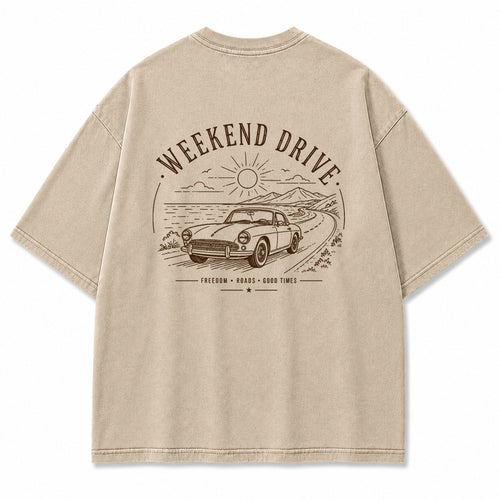 Weekend Drive Graphic T-Shirt