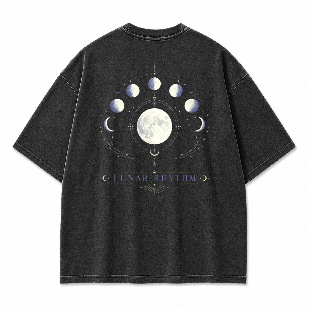 Moon Phase Archive Celestial Graphic T-Shirt