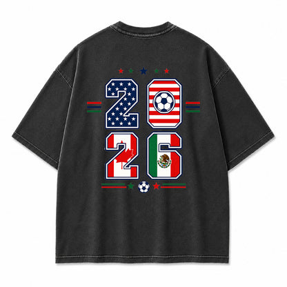 2026 Vintage Football Graphic T-Shirt