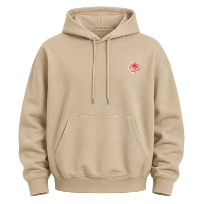 Love Grows Wild Here Vintage Floral Graphic Hoodie