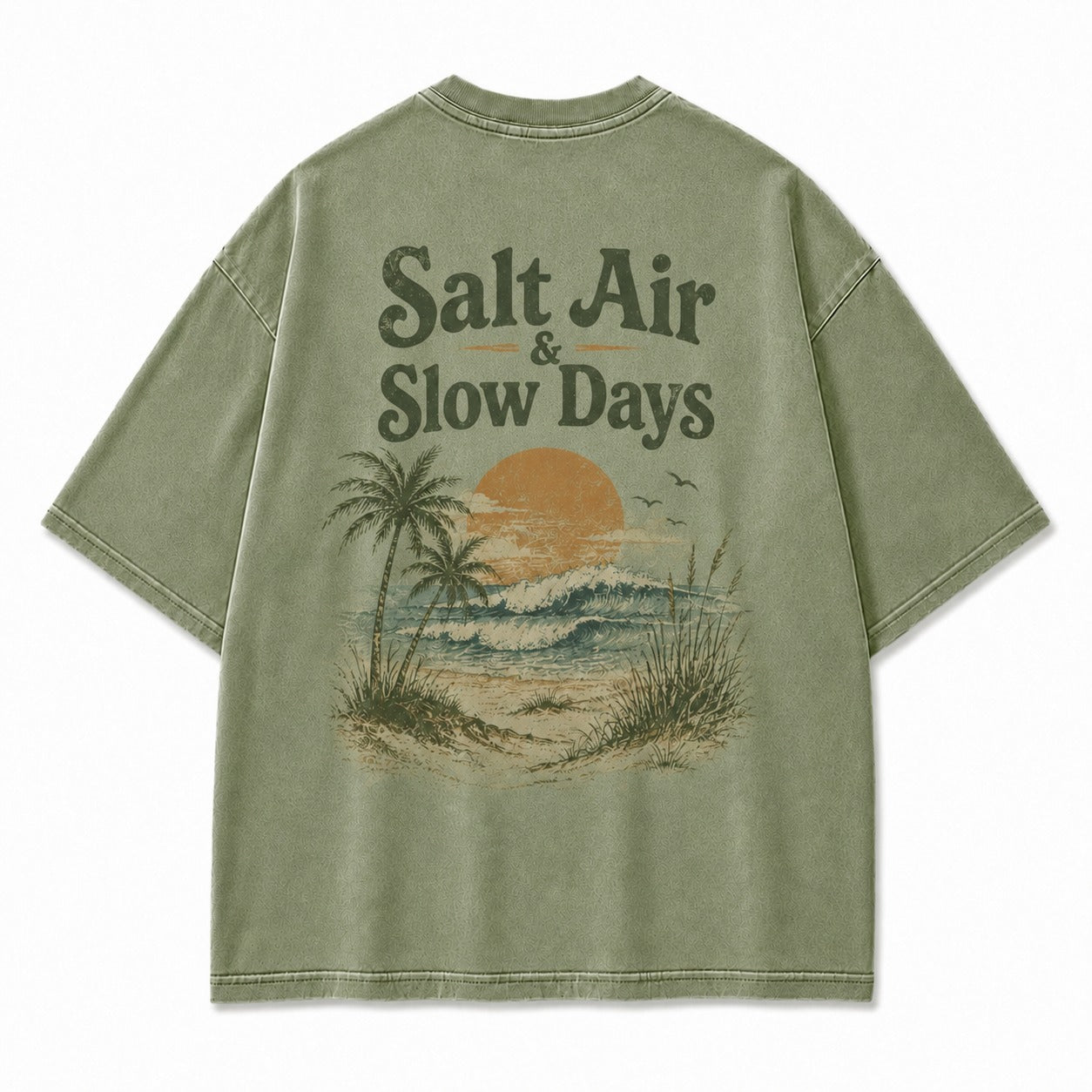 Salt Air and Slow Days Tee