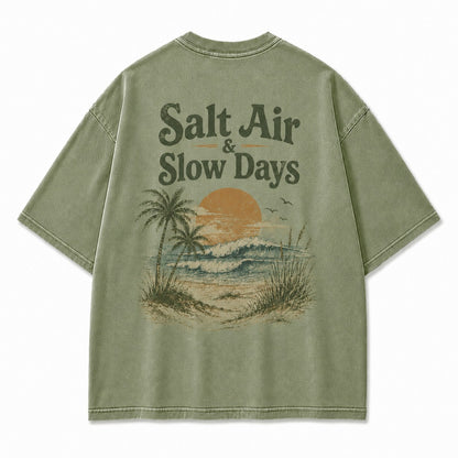 Salt Air and Slow Days Tee