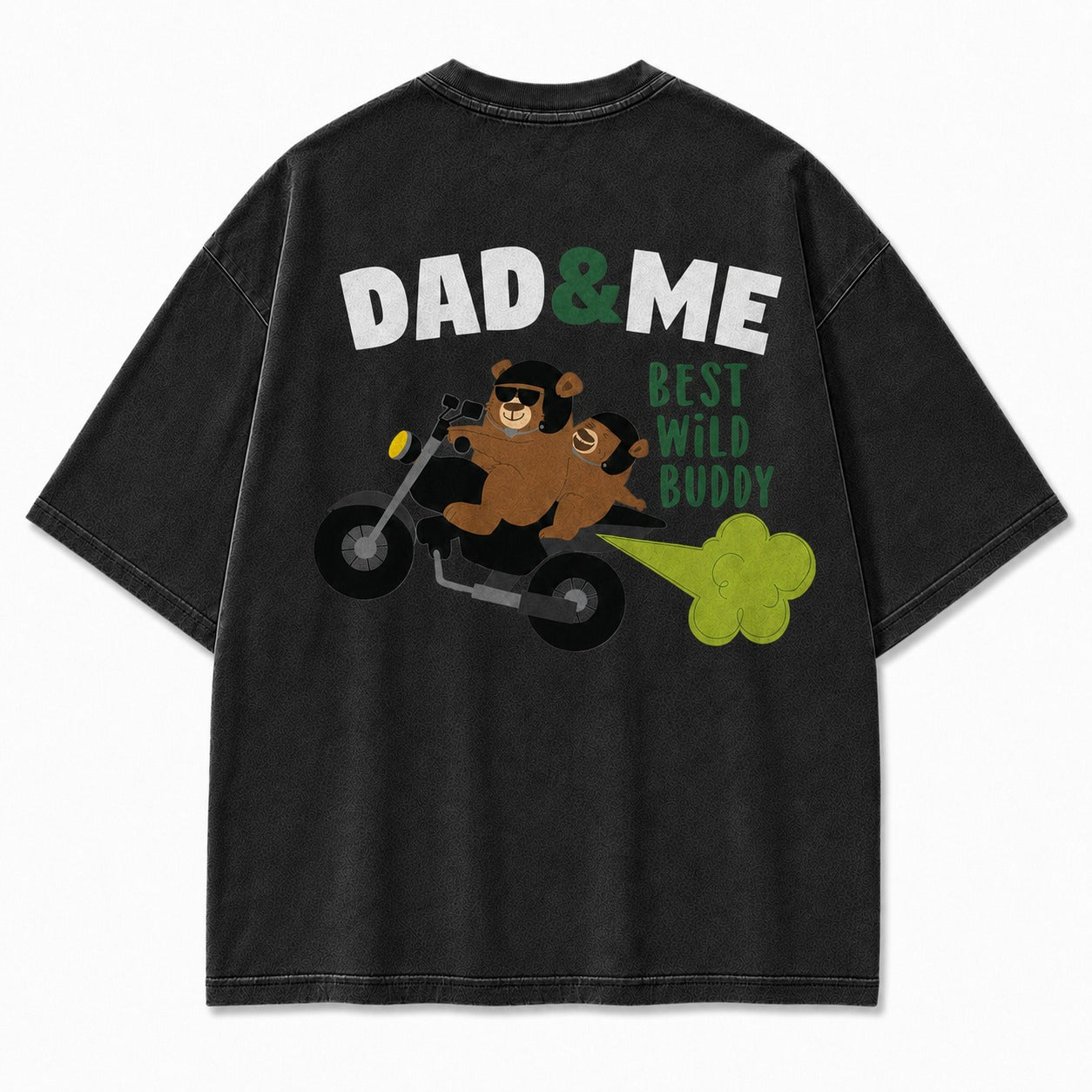 Dad & Me Wild Buddy Washed T-Shirt