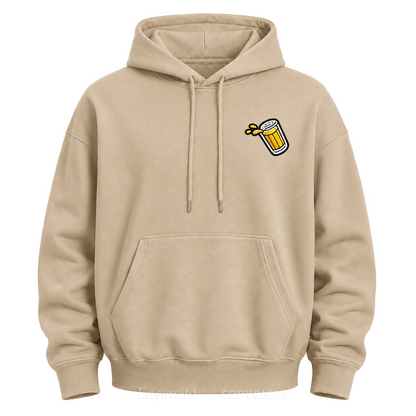 Relaxed Astronaut Graphic Hoodie
