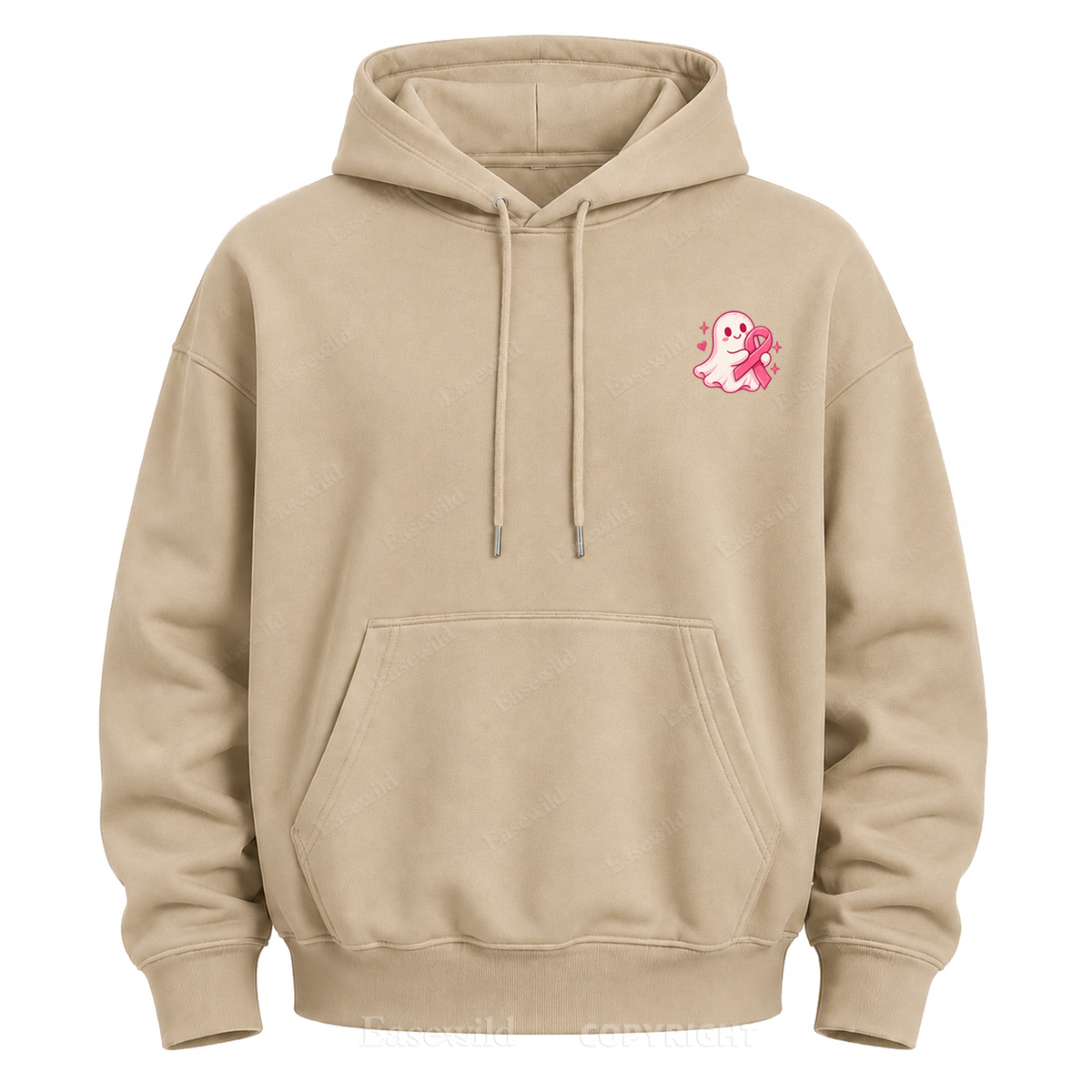 Pink For A Purpose Ghost Graphic Hoodie