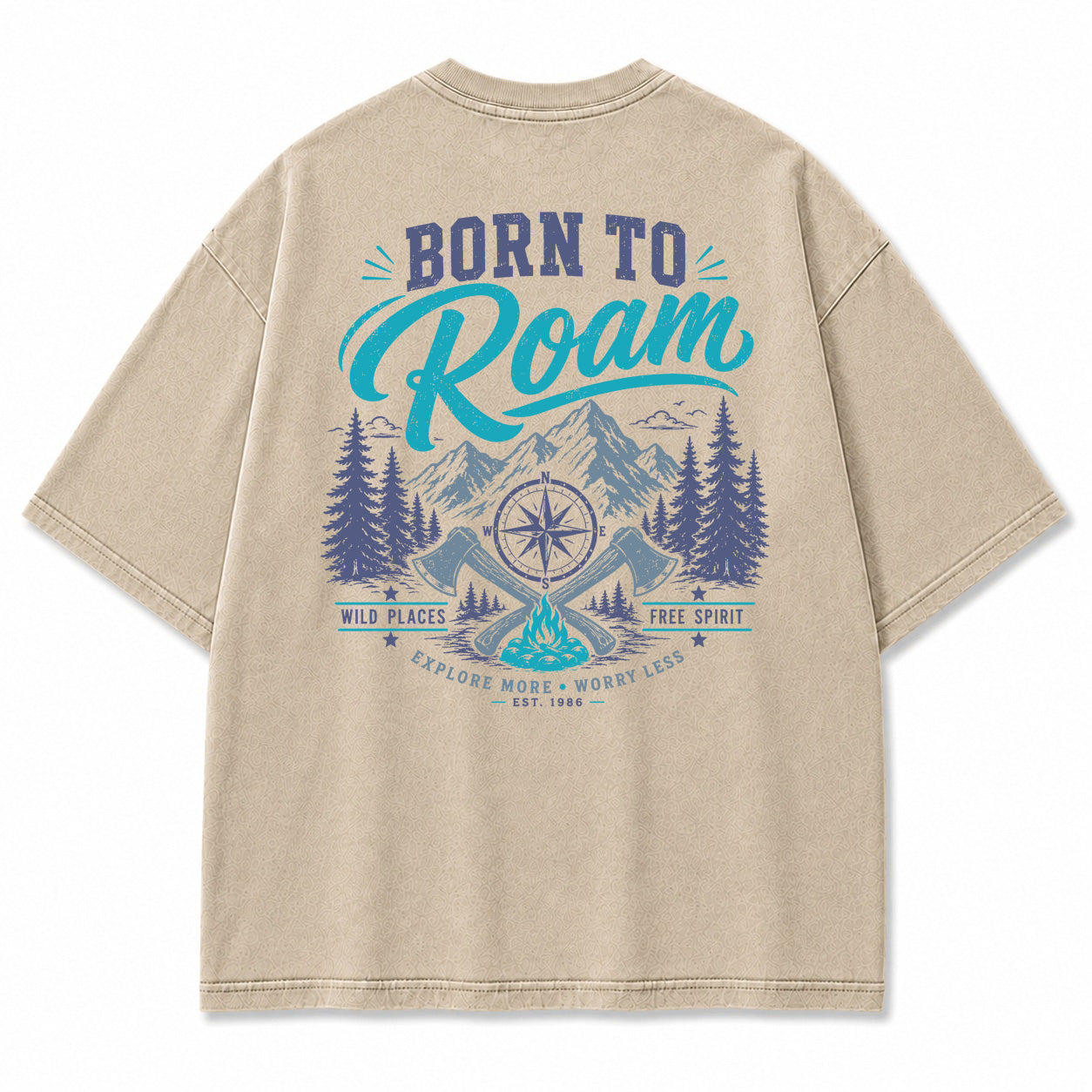 Born To Roam Graphic T-Shirt