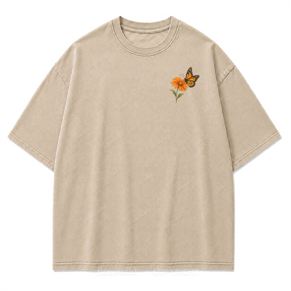 Do Things That Make You Feel Alive Washed Print Tee