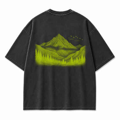 Above the Valley Mountain Peak Graphic T-Shirt