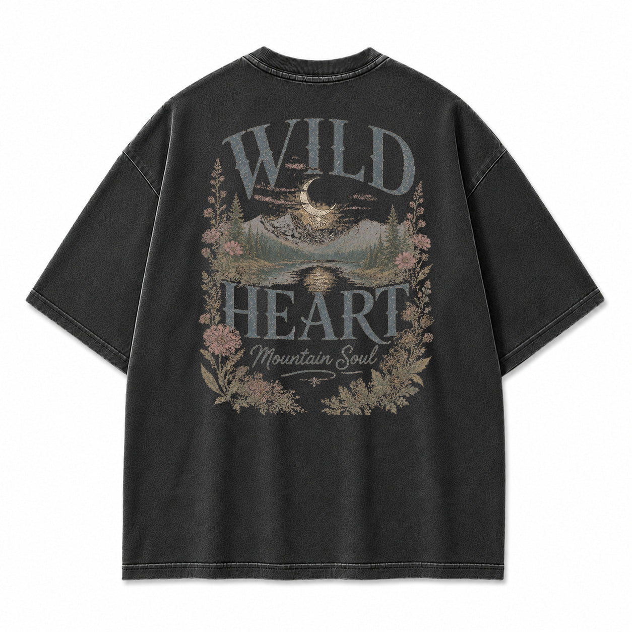 Moonlit Meadow Lakeview Graphic T-Shirt