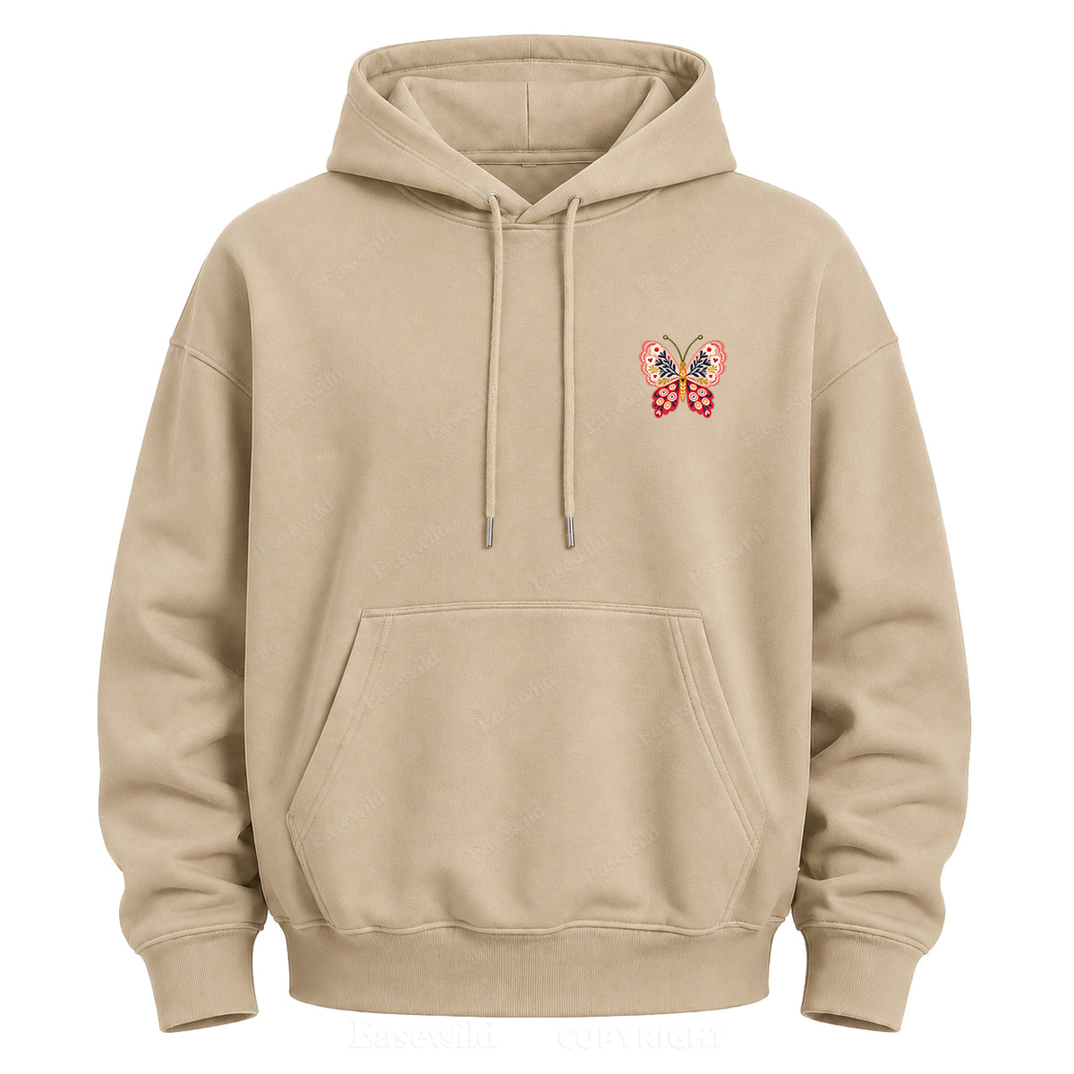Be Kind to All Kinds Butterfly Graphic Hoodie