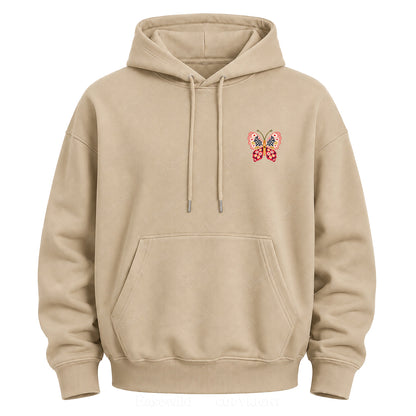 Be Kind to All Kinds Butterfly Graphic Hoodie
