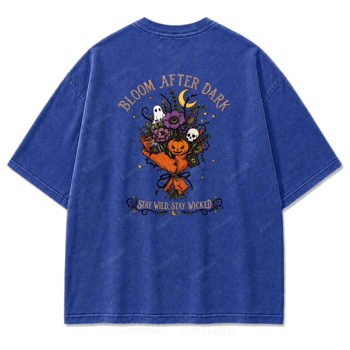 Bloom After Dark Halloween Washed Graphic Tee