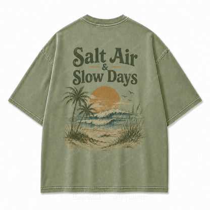 Salt Air and Slow Days Tee