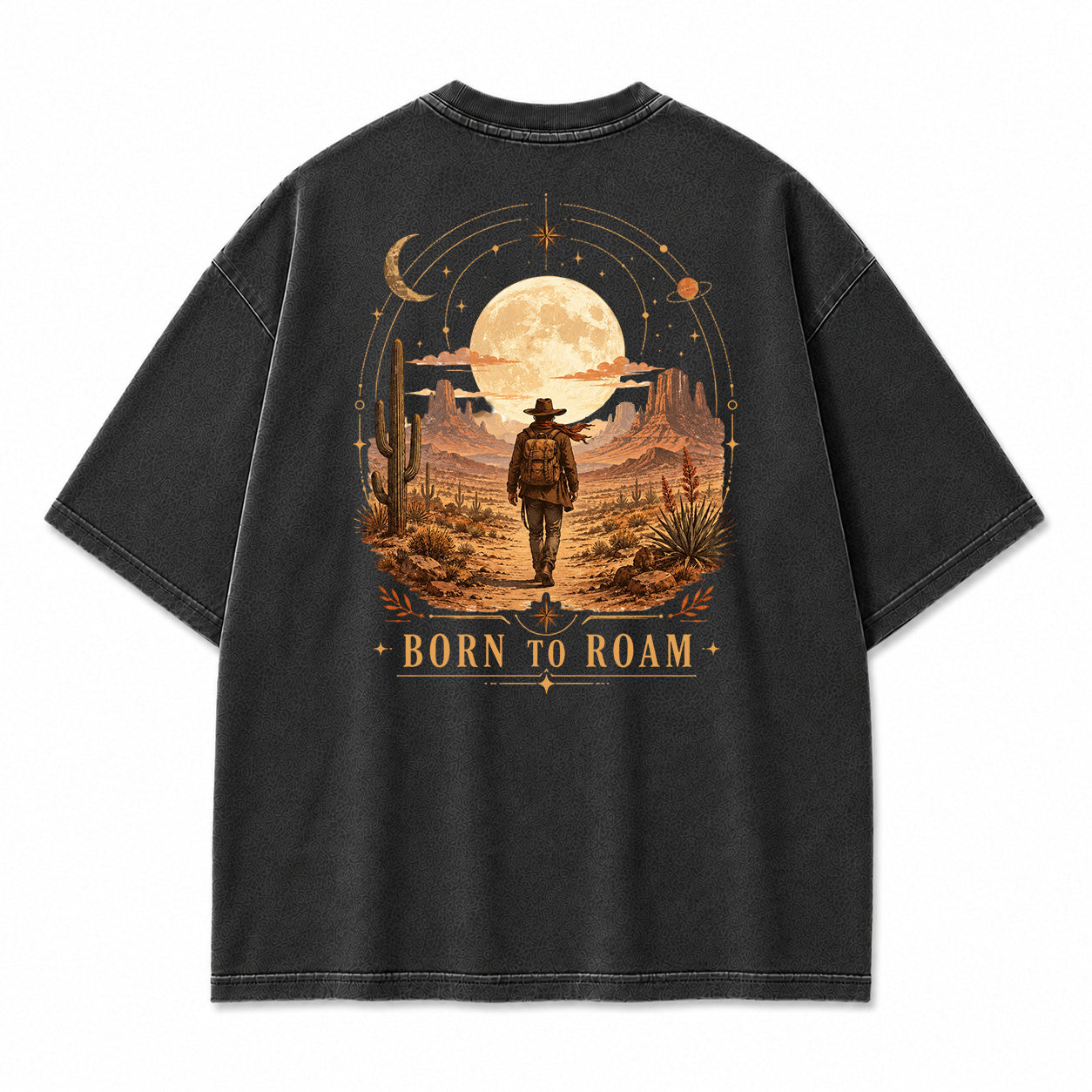 Born To Roam Desert Explorer Graphic T-Shirt