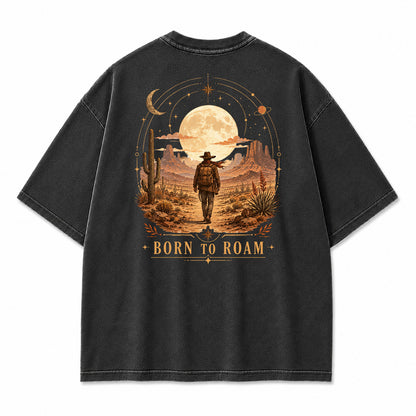 Born To Roam Desert Explorer Graphic T-Shirt
