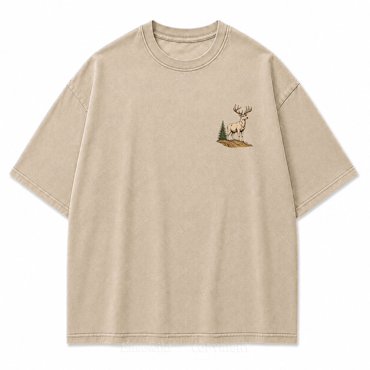 Go Find Your Peak Washed Print Tee