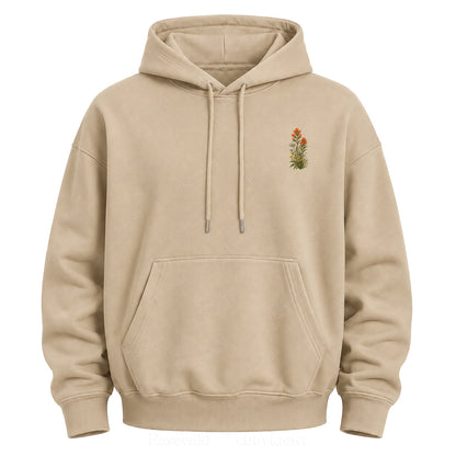 Where Peace Finds Me Vintage Mountain Graphic Hoodie