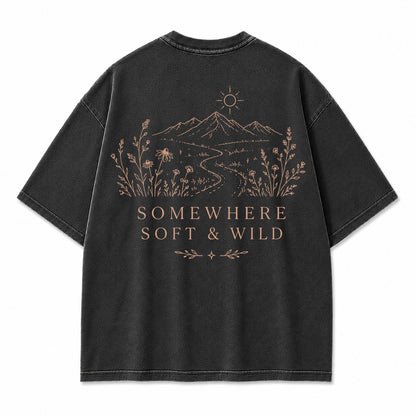 Somewhere Soft & Wild Graphic T-Shirt