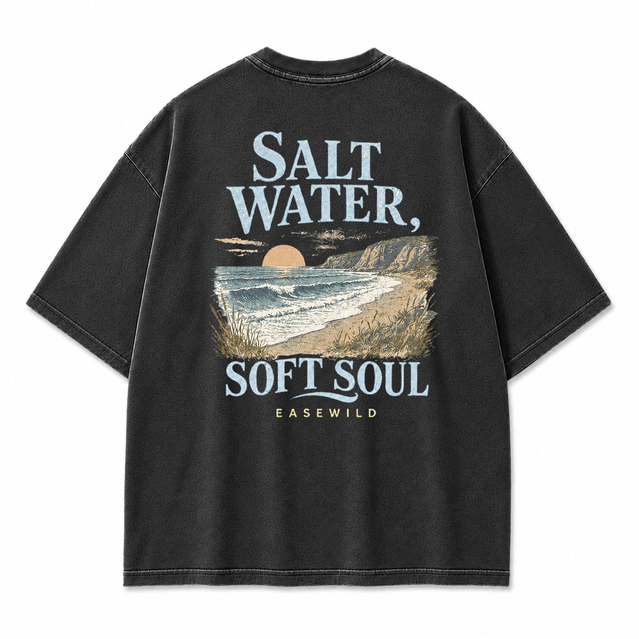 Coastal Serenity Graphic T-Shirt