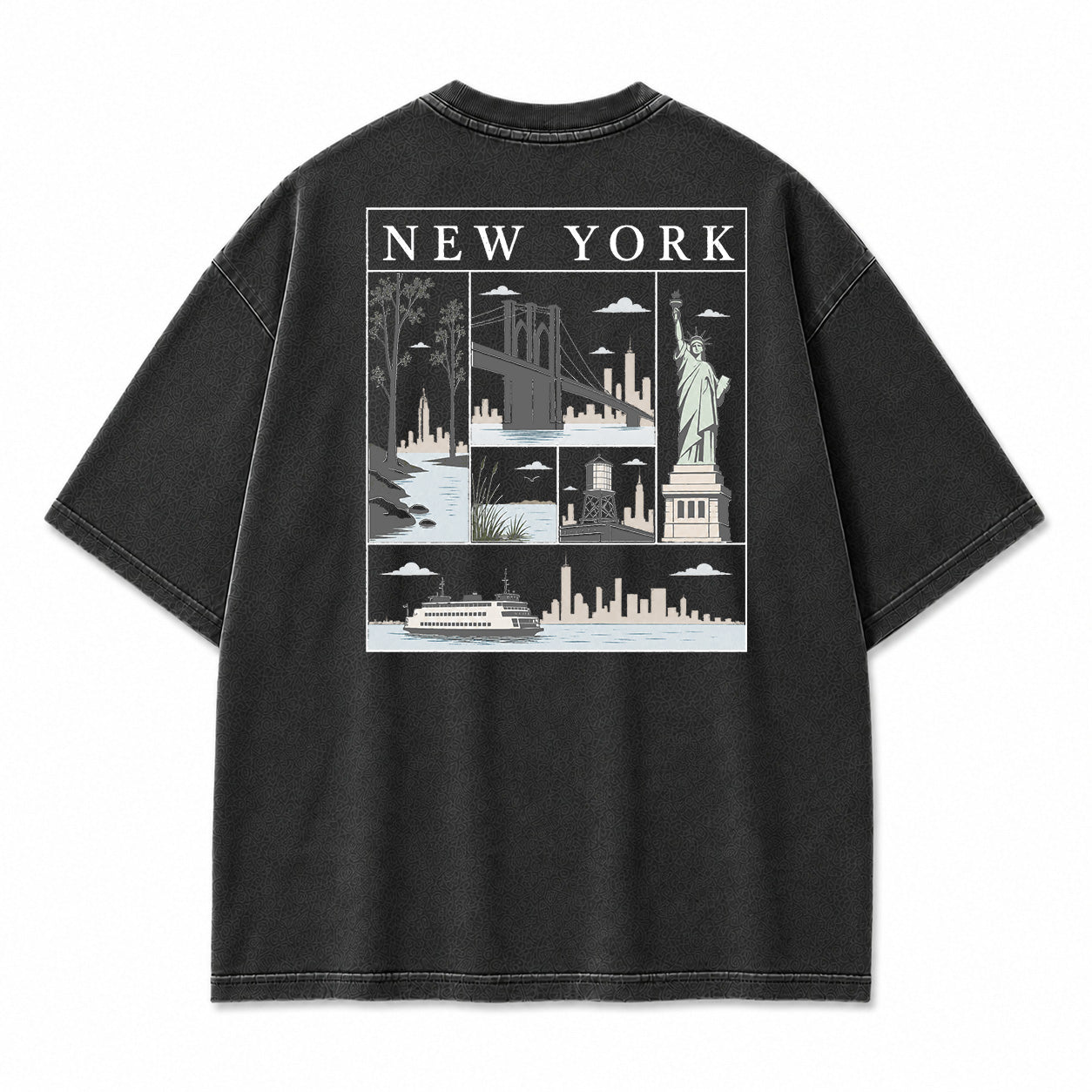 New York City Icons Graphic T-Shirt
