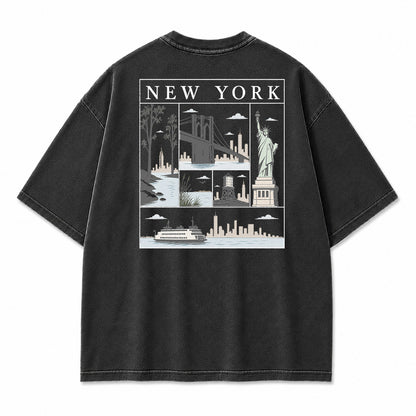 New York City Icons Graphic T-Shirt