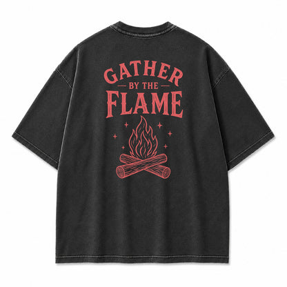 Gather by the Flame Graphic T-Shirt